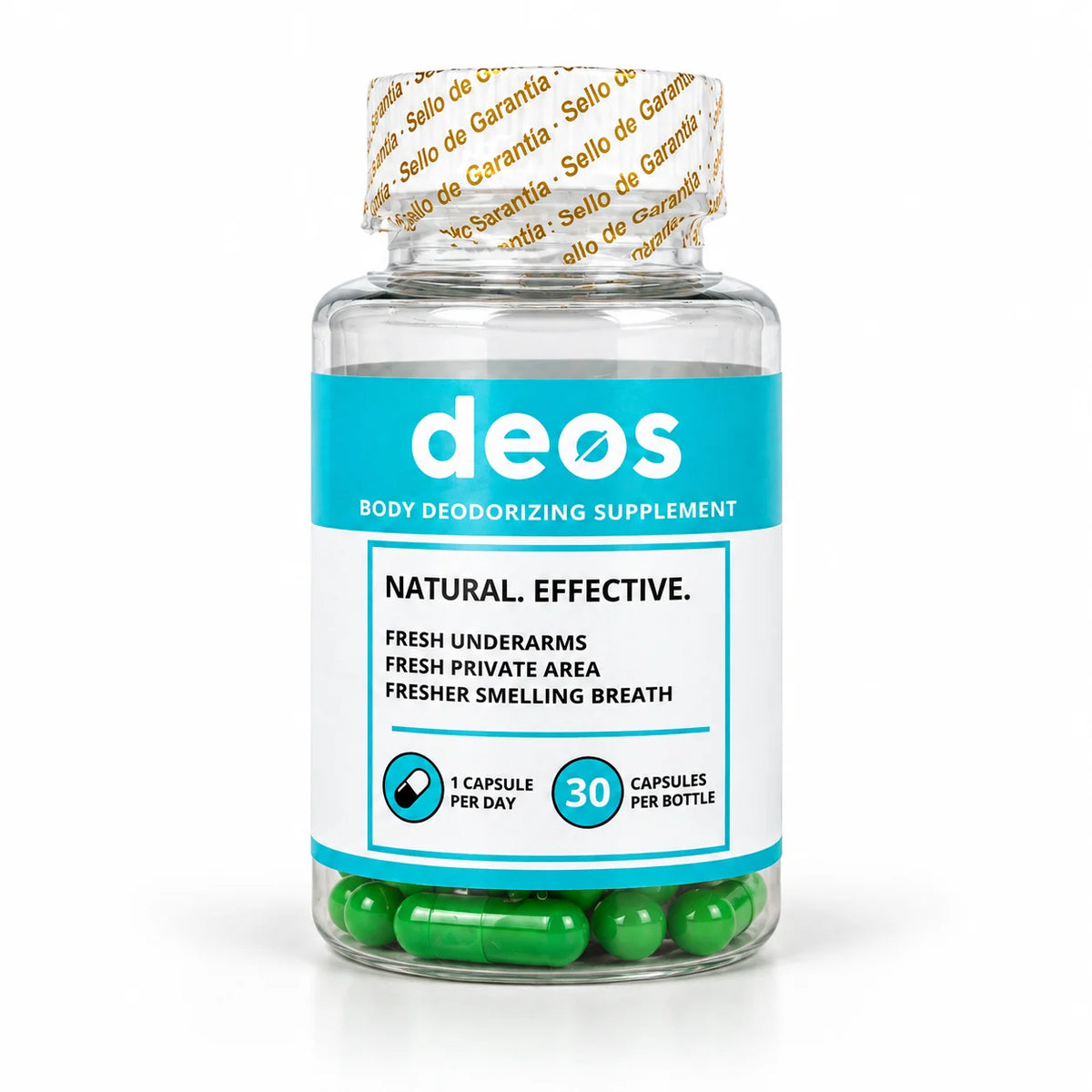 DEOS - Cápsulas Desodorizantes Naturales